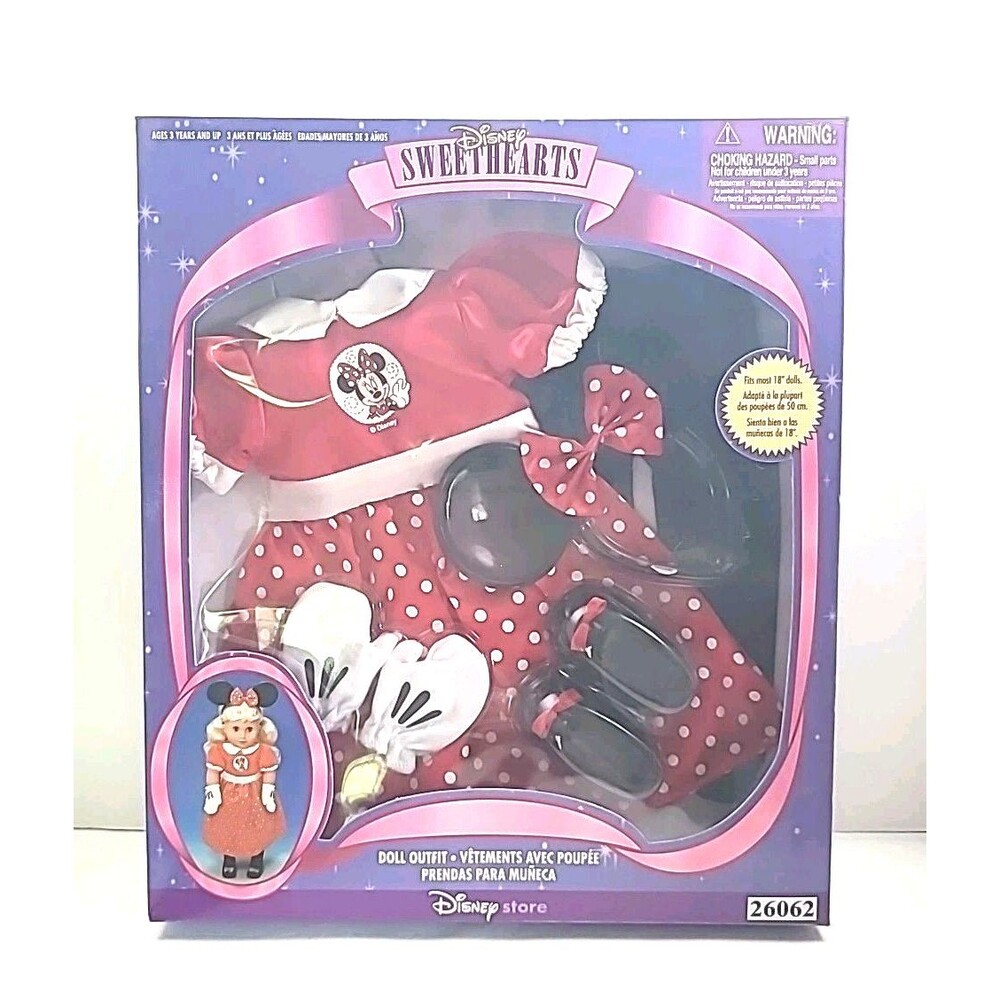 Disney Sweethearts Minnie Mouse Dress 18" Doll Outfit